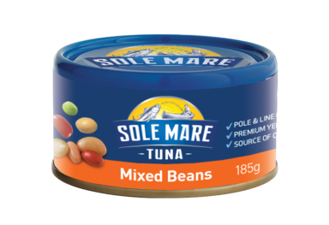 Picture of SOLE MARE TUNA MIXED BEANS 185G
