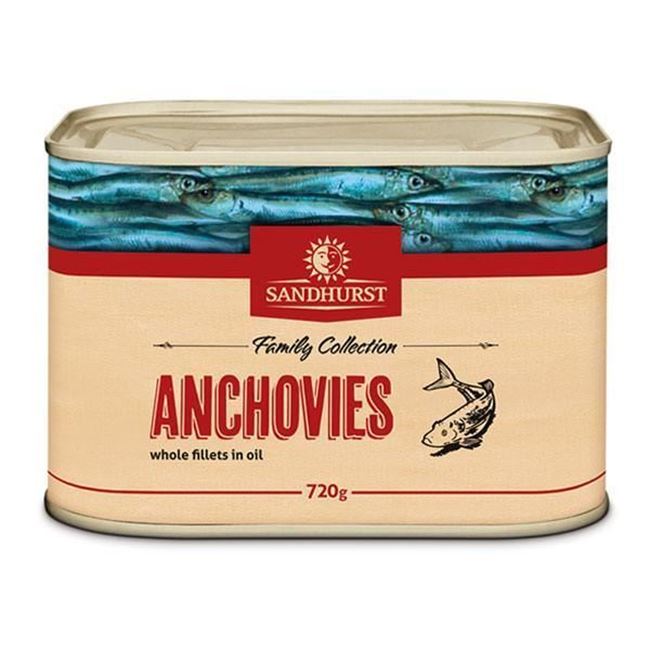 Picture of SANDHURST ANCHOVIES 720GR
